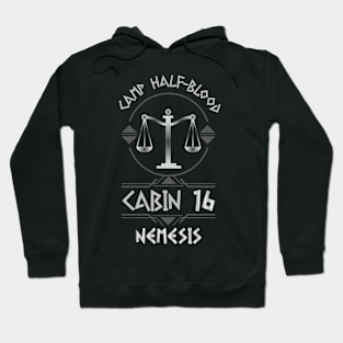 Cabin #16 in Camp Half Blood, Child of Nemesis – Percy Jackson inspired design Hoodie